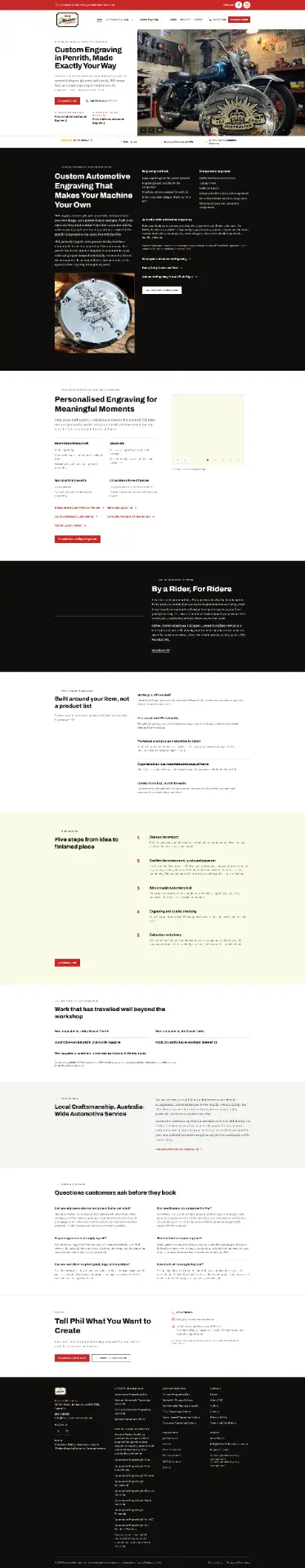 Forever Milestones website